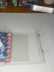 Japanese Style A7 Binder filled With 3D stickers And Water Shaker Stickers