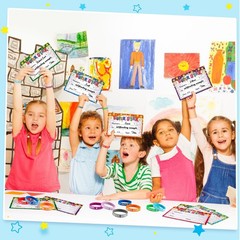 60 PCS You’re A Star Student Certificates Preschool Award Recognition Card