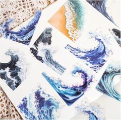20Pcs Natural Scenery PET Stickers Journal Planner Crafts Scrapbooking Sticker