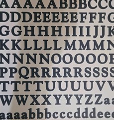 Creative Memories ABC/123 BOLD-SASSY-CLASSY-HEADLINE, MONOGRAMS- NEW!