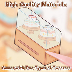 20 Sets DIY 3D Sticker Scene Collection Book for Kids Adults Cute Make Your Own