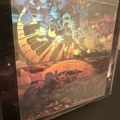 Vintage Cabbage Patch Kids Solar Glowers 3D Holographic Stickers