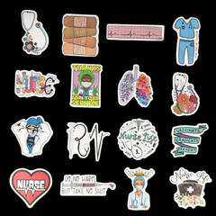 51 Assorted Nurses Nursing Medical Healthcare Workers Stickers