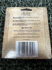 Tim Holtz Idea-ology – Mini Pulley Wheels 4Pc, TH93580 (#163)