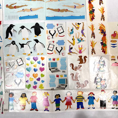 Vintage Mrs. Grossman’s Sticker Lot