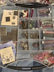 HUGE Bulk Scrapbooking Embellishments, Letters and Stickers Lot 100+ Items
