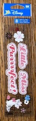 Jolees DISNEY ~Little Miss Purrrrfect! Title Aristocats Marie Scrapbook Stickers