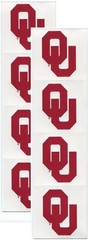 University of Oklahoma SOONERS – «OU» 8/pk NCAA Logo Scrapbook Stickers