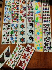 [39-1 ] Rare Retro Hambly sticker sheets you can choose
