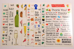Mrs. Grossman’s Stickers You Choose ~Card Captions Card Making~ Brand New READ