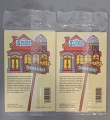 NOS Sealed 1983 Vintage McDonald’s stickers From «The Sticker Store»