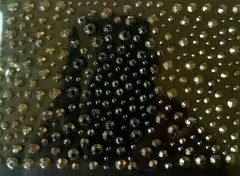 CraftbuddyUS 325pcs 2,3,4,5mm GUN METAL Self Adhesive Rhinestone Gems, DIY Craft
