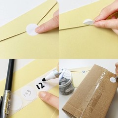 White Dot Stickers, 1 inch Blank Circle Stickers, 1000Pcs White Round Price S…