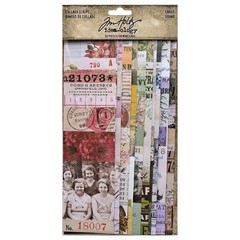 Tim Holtz Idea-ology Large Collage Paper Strips Office Product