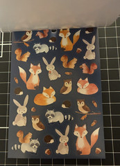 Recollections Halloween LOT Autumn Fall Pumpkins Forest Animals Coffee STICKERS