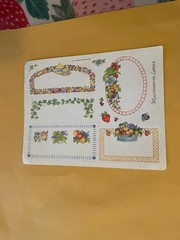 Vintage 1980s Fruit Label Stickers