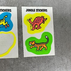 VTG 1990s Jungle Sticker ConAgra Frozen Foods BJ The Chief Kid Cuisine Rare Lot