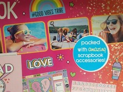 GIRL’S SCRAPBOOK KIT WITH ACCESSORIES! SQUAD GOALS, GIRL POWER FOR AGS 6+ NEW!
