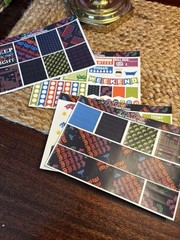 Lot of Gamer Sci-Fi HP Planner Stickers “Nerd” Theme Full EC size Brand New