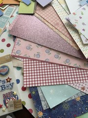 Huge Lot of Scrapbooking Art Supplies Mixed Lot Stickers Tools Paper & More
