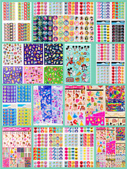 979+ STICKERS Planner Journal Craft Scrapbook Variety Book Themes Gift Set Lot