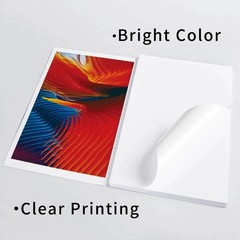 Wholesale A4 Self-adhesive Vinly Sticker Paper Waterproof Tear-off Resistant Scr