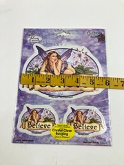 Lavender Purple Fairy Believe Art By Selina Fenech Yujean Stickers Decal NEW
