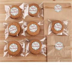 XMAS Labels MERRY CHRISTMAS Stickers Seals Stickers 120 pcs Snowflake Decoration