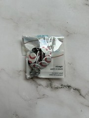 Eyelet Outlet And Brads Set Of 12 Baseball Brads