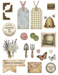 Cute Vintage Garden Junk Journal Embellishments Scrapbook USA PICK A Set