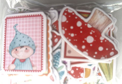 Graphic Chipboard Ephemera Assortment «Let Spring Begin» by Craft Consortium