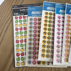 Vintage Stickers Over 40 Sheets & Packs For Teachers Chart, Reward Sticker Lot