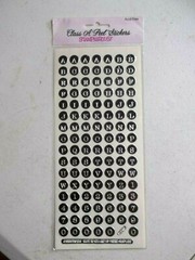 Deja Views alphabet Stickers & Adhesive Tags all New