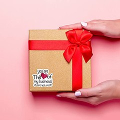 Thanks for Your Support Stickers,Cute You are You Are the Heart of My Business