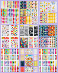979+ STICKERS Planner Journal Craft Scrapbook Variety Book Themes Gift Set Lot