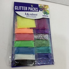 Glitter Packs 30 Color Lot Paper Craft Art Project Glitter Sparkle Bright NEW