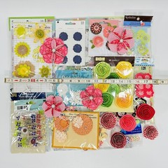 Lot Of 30+ Scrapbook Jolee’s Boutique + Jubilee + Other Gardening Flowers Bows