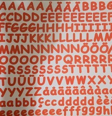 Creative Memories ABC/123 BOLD-SASSY-CLASSY-HEADLINE, MONOGRAMS- NEW!