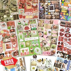 MisKepaa Dreamcore Sticker Book 40 Sheets Vintage Scrapbook Kawaii