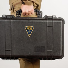 Hawkins Police Sticker