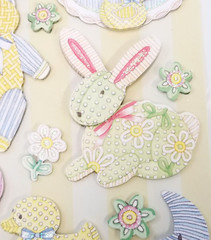 Studio 112 Baby Plush Toys Stickers Dimensional Cottage Core Pastels