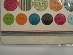 NEW Webster’s Pages Buttons & Twine TRENDSETTER Chipboard Buttons CB04