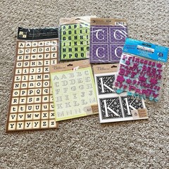 1 LB Stickers 3D Kids Holiday Wedding Outdoor Sayings Flowers Alphabet LOT