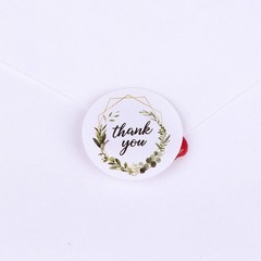 500pcs/roll Thank You Stickers for seal label Sealing decoration Sticke..X
