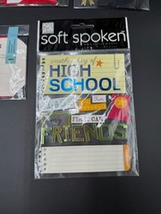 High School Scrap Book Sticker Lot of 5pcs