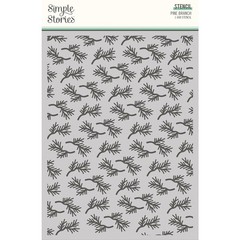 Simple Stories – 6 x 8 STENCILS – 2 PKGS – PINE BRANCH