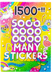 Sticker Book with Large and Small Sizes, Kids Stationary for Water Bottle, Noteb