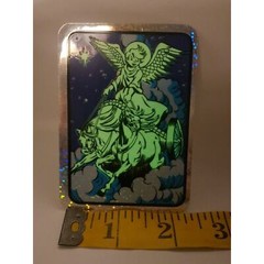 90s Y2k Glow in the Dark Prism Angel Vending Machine Sticker Religious Afterlife