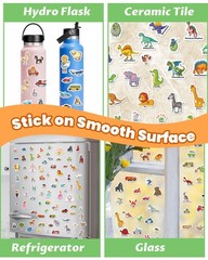 Reusable Sticker Book for Toddlers, Travel Stickers for Kids, Toddler Craft A…