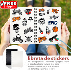 2 Pack Reusable Sticker Book Collecting Album Contains 30+30 Blank Release Paper